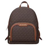 Michael Kors Brown Fabric Backpack